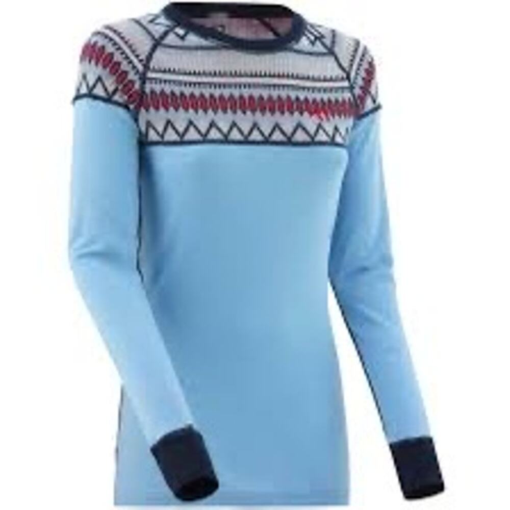 Kari Traa Lokke Base Layer Top 100% Merino Wool Size XL